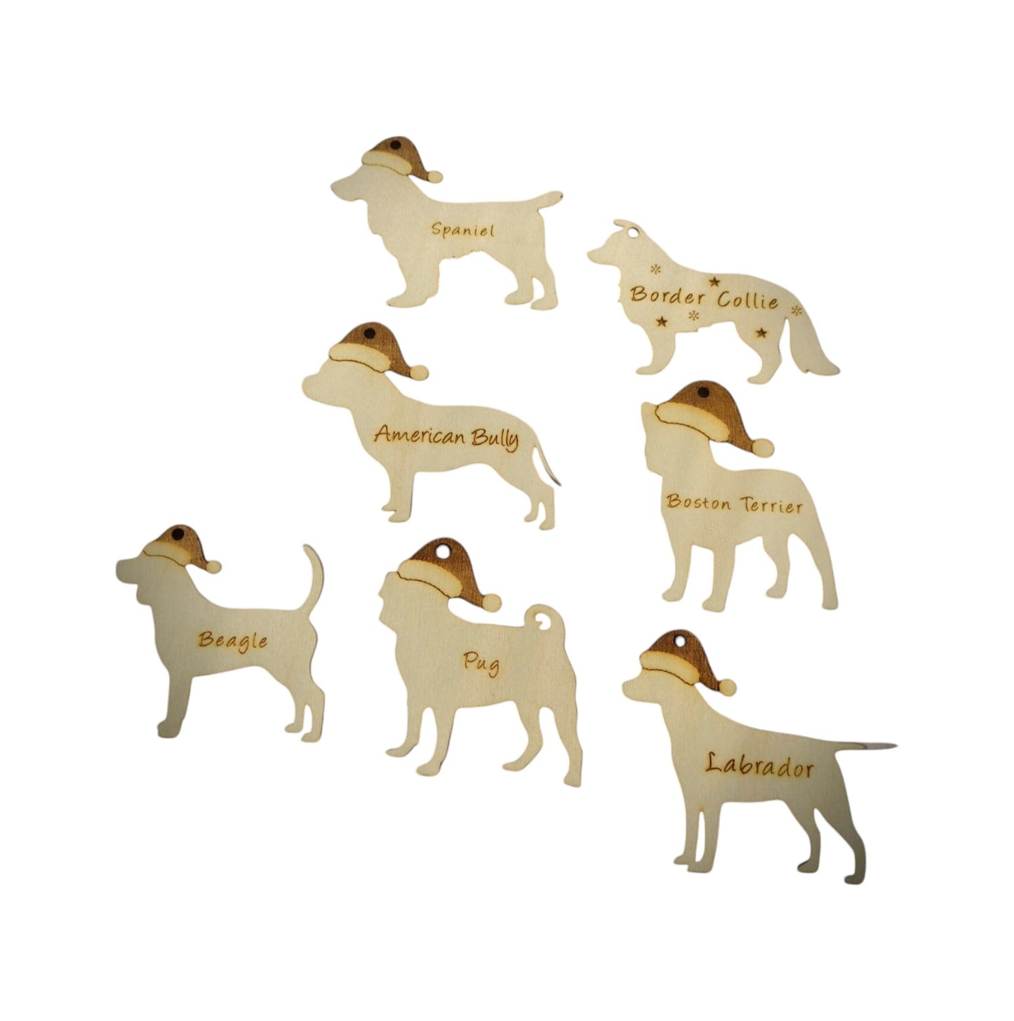 Personalised Dog Bauble Christmas Decoration