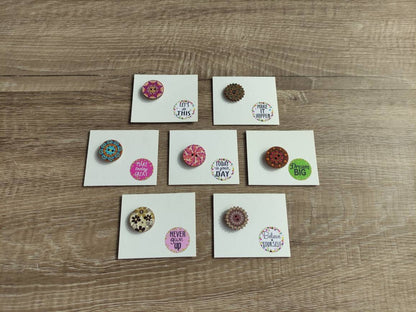 Button Needle Minder, different, styles designs and colours 