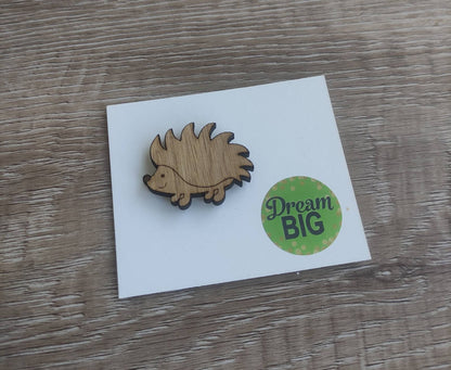 Hedgehog Needle Minder, keeps your needle secure on the front.