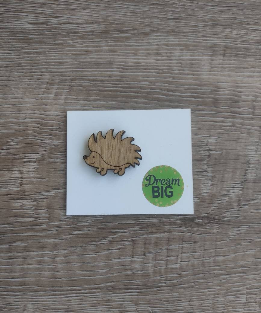 Hedgehog Needle Minder, keeps your needle secure on the front.