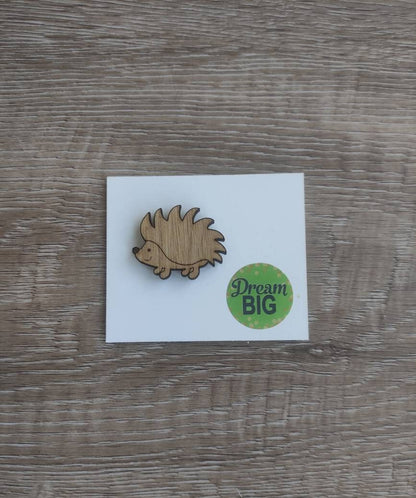 Hedgehog Needle Minder, keeps your needle secure on the front.
