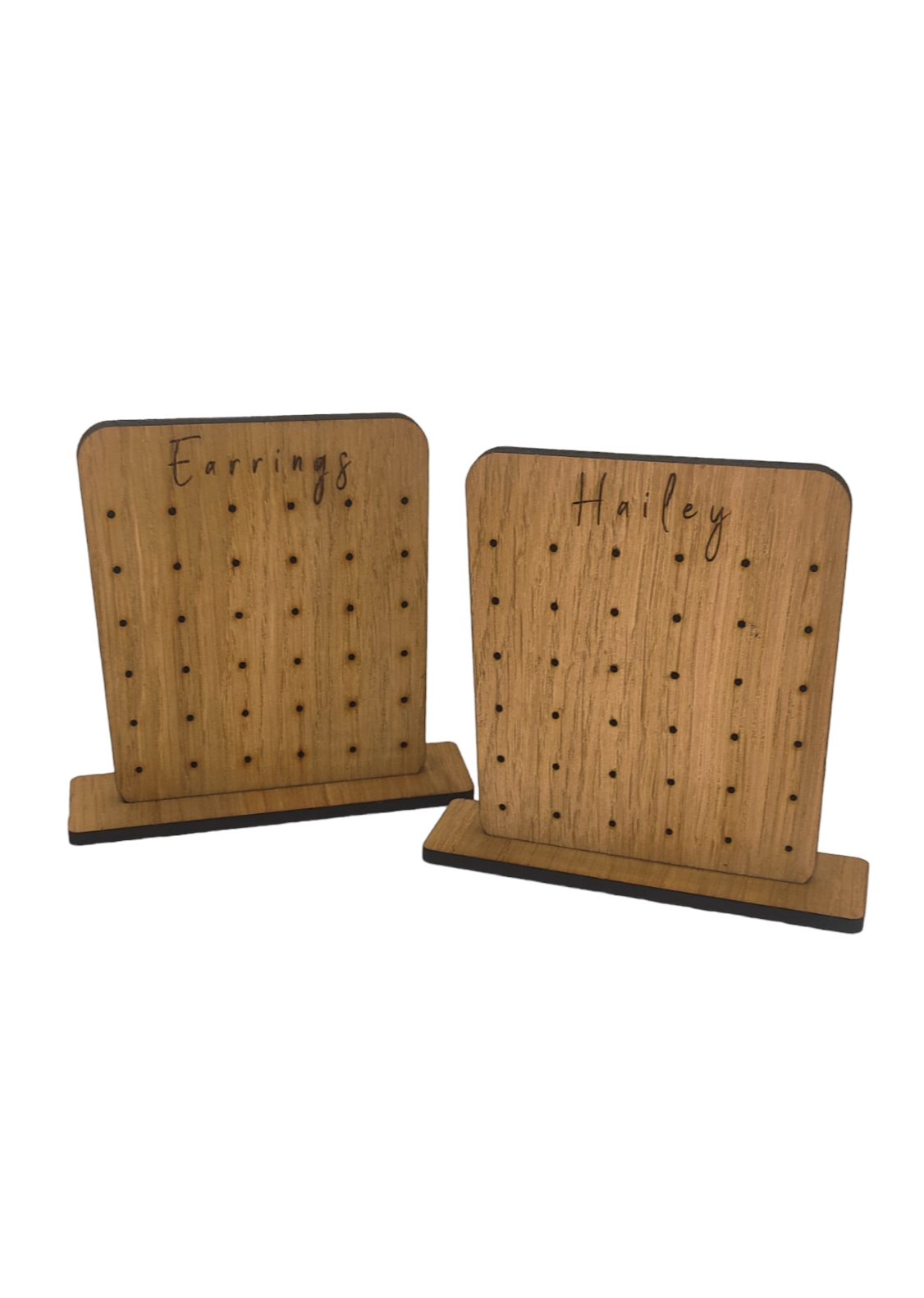 Mini earring Holder, holds 18 Pairs of studs 