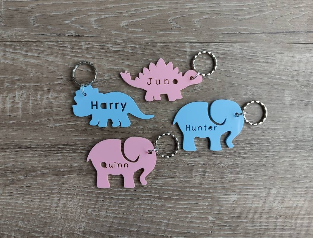 Personalised Acrylic Keyring - Bulk Buy