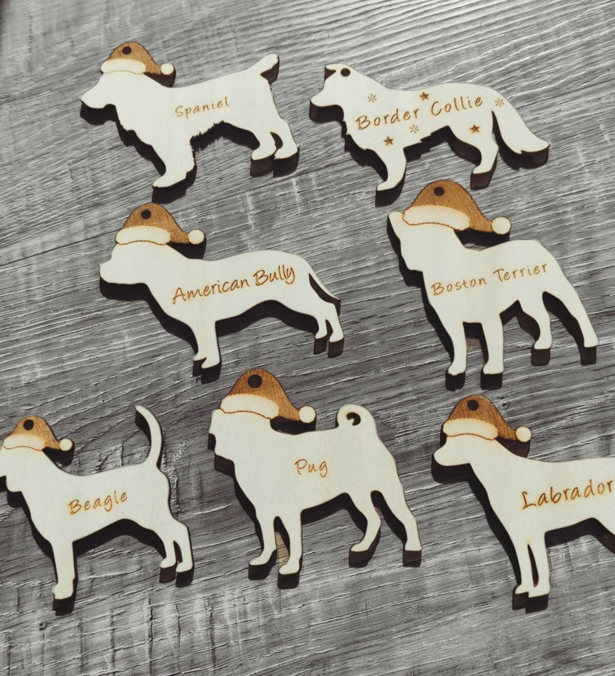 Personalised Dog Bauble Christmas Decoration