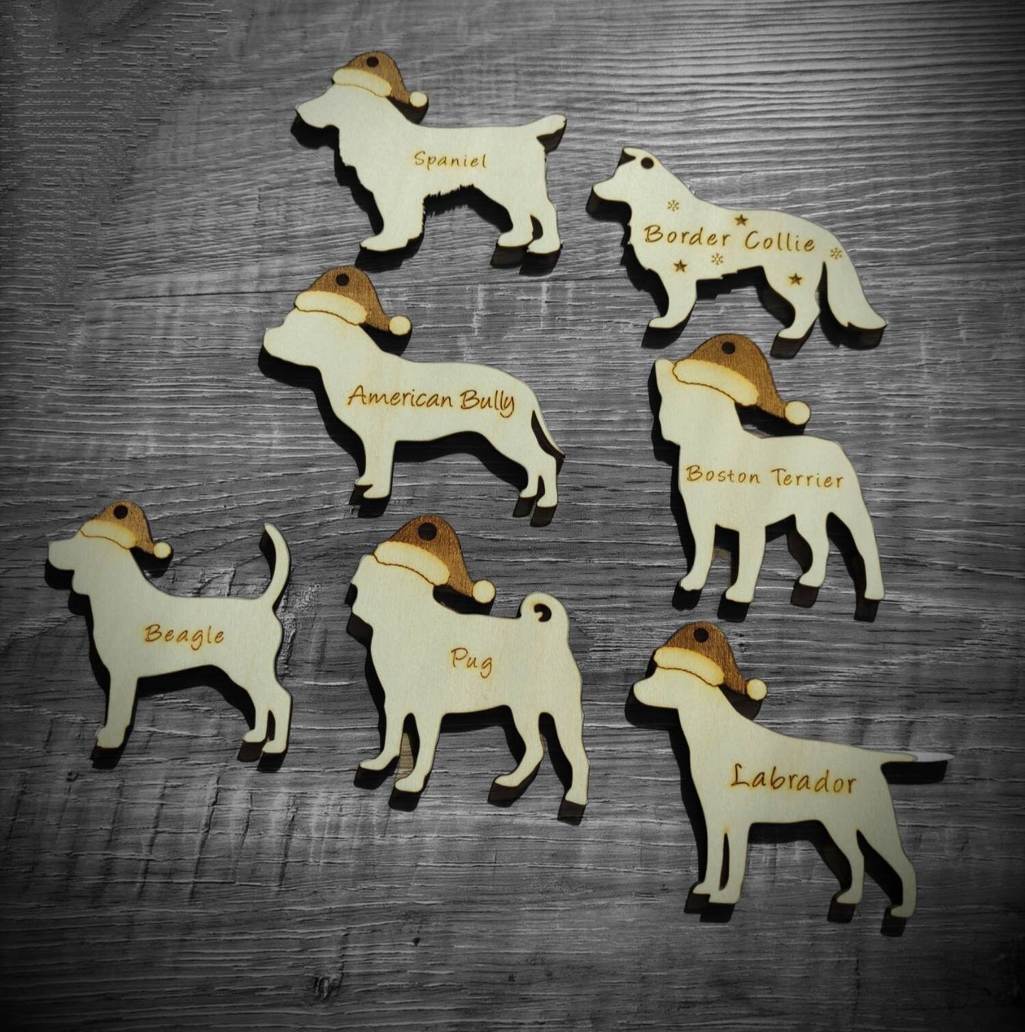Personalised Dog Bauble Christmas Decoration