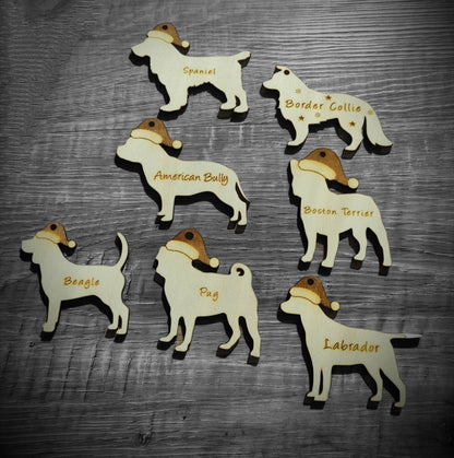 Personalised Dog Bauble Christmas Decoration