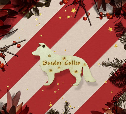 Personalised Dog Bauble Christmas Decoration
