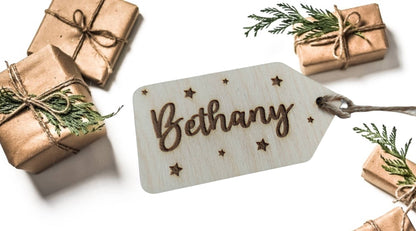 Personalised Reusable Gift Tag