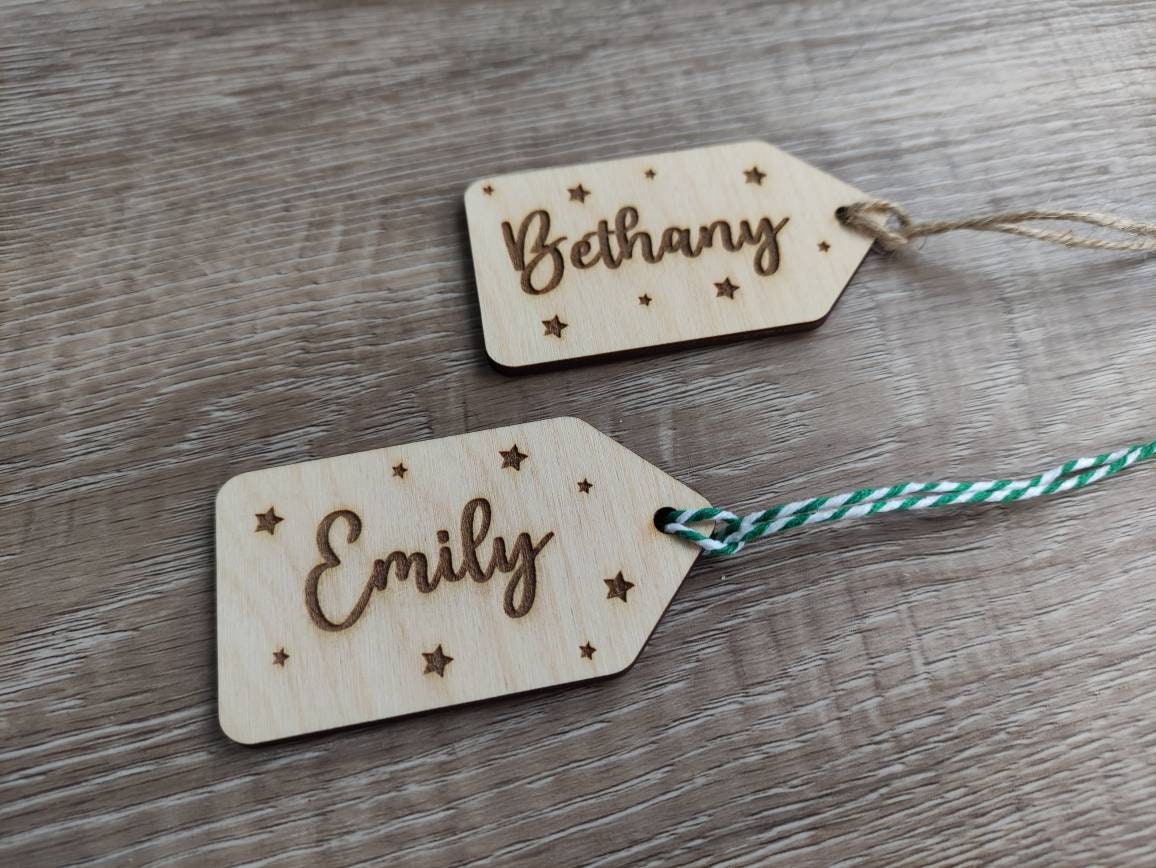 Personalised Reusable Gift Tag
