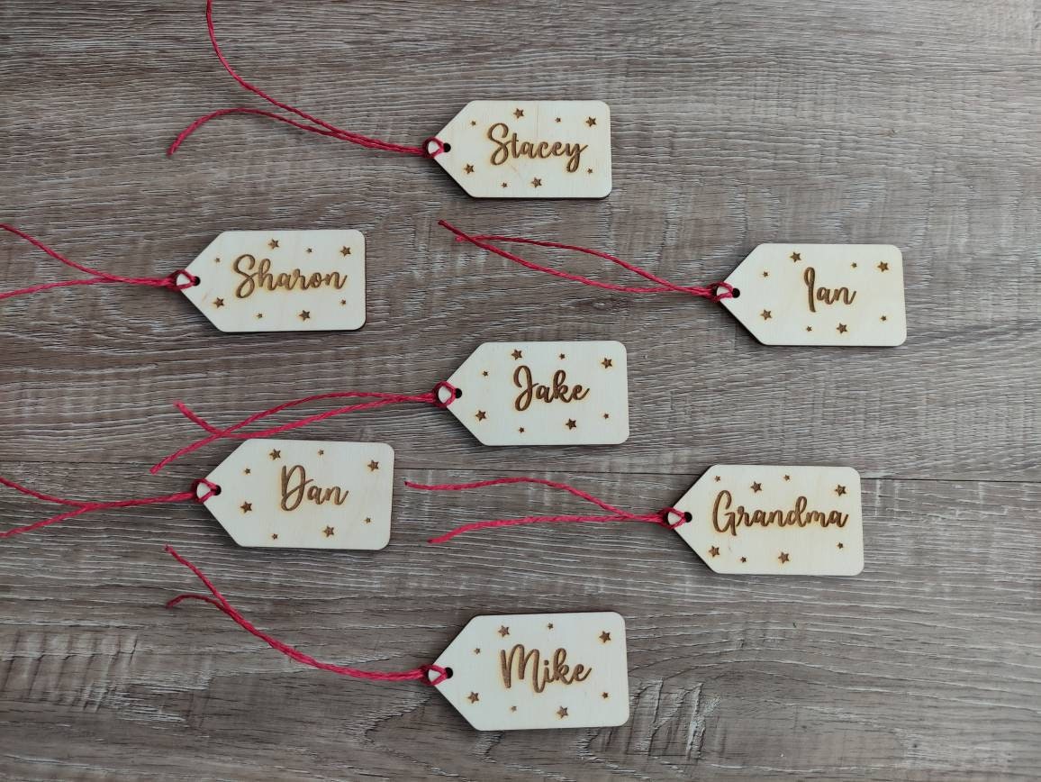 Personalised Reusable Gift Tag